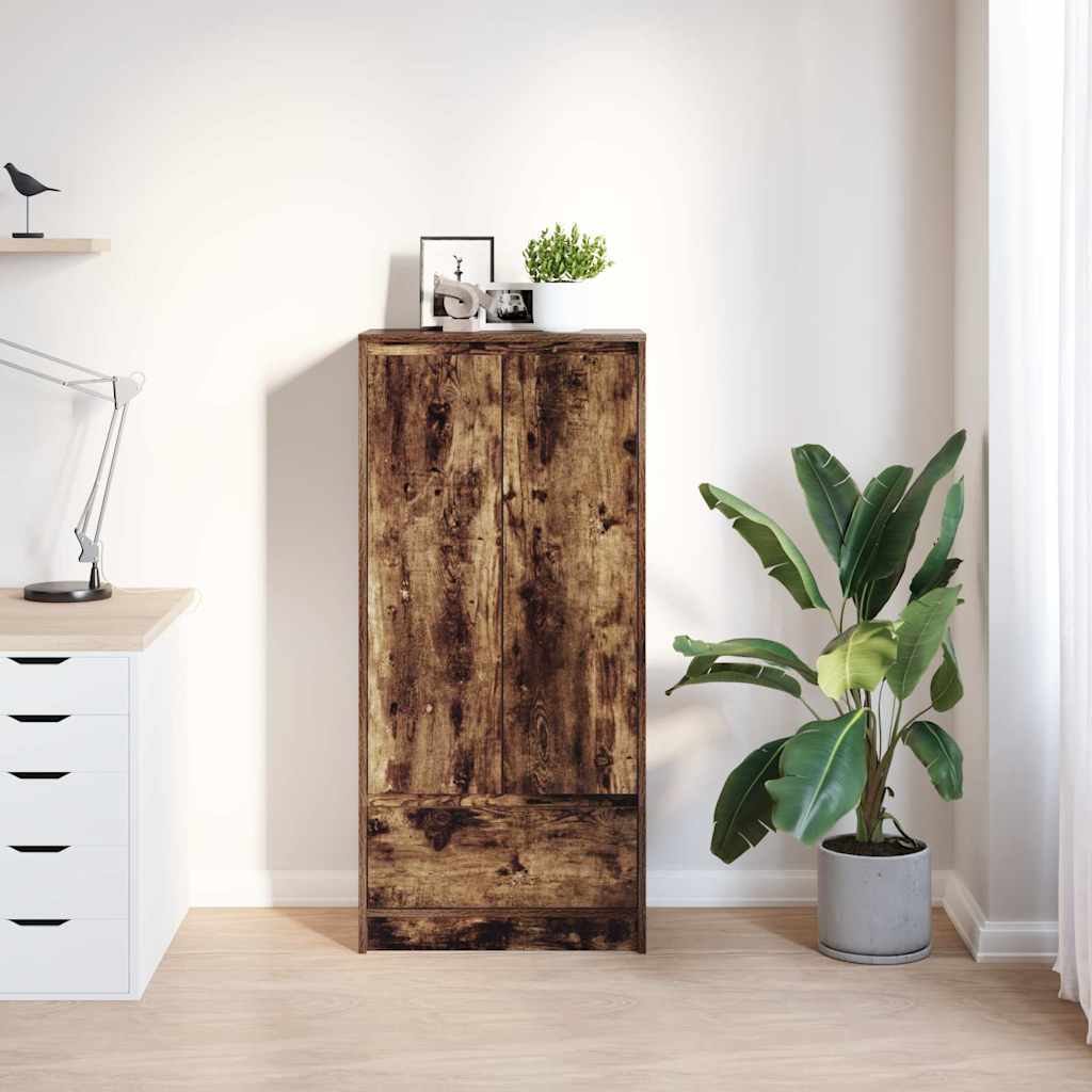 Kapp sahtliga, suitsutatud tamm 55,5x34x119,5 cm, tehispuit
