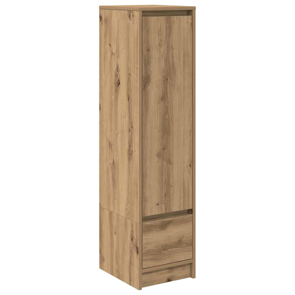 Kõrge kapp, käsitöötamm, 29,5x34x119,5 cm, tehispuit