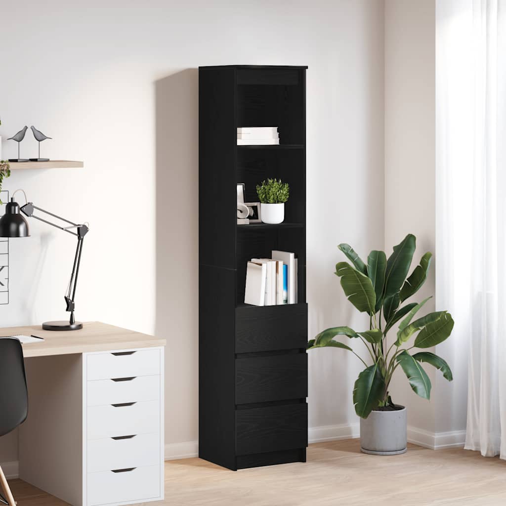 Highboard Must tamm 37,5x35x180 cm Engineered Wood