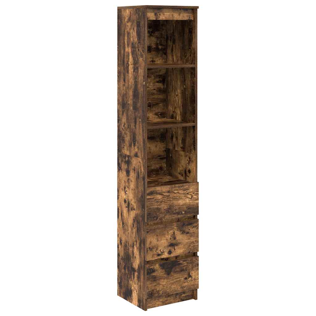 Highboard suitsutamm 37,5x35x180 cm Engineered Wood