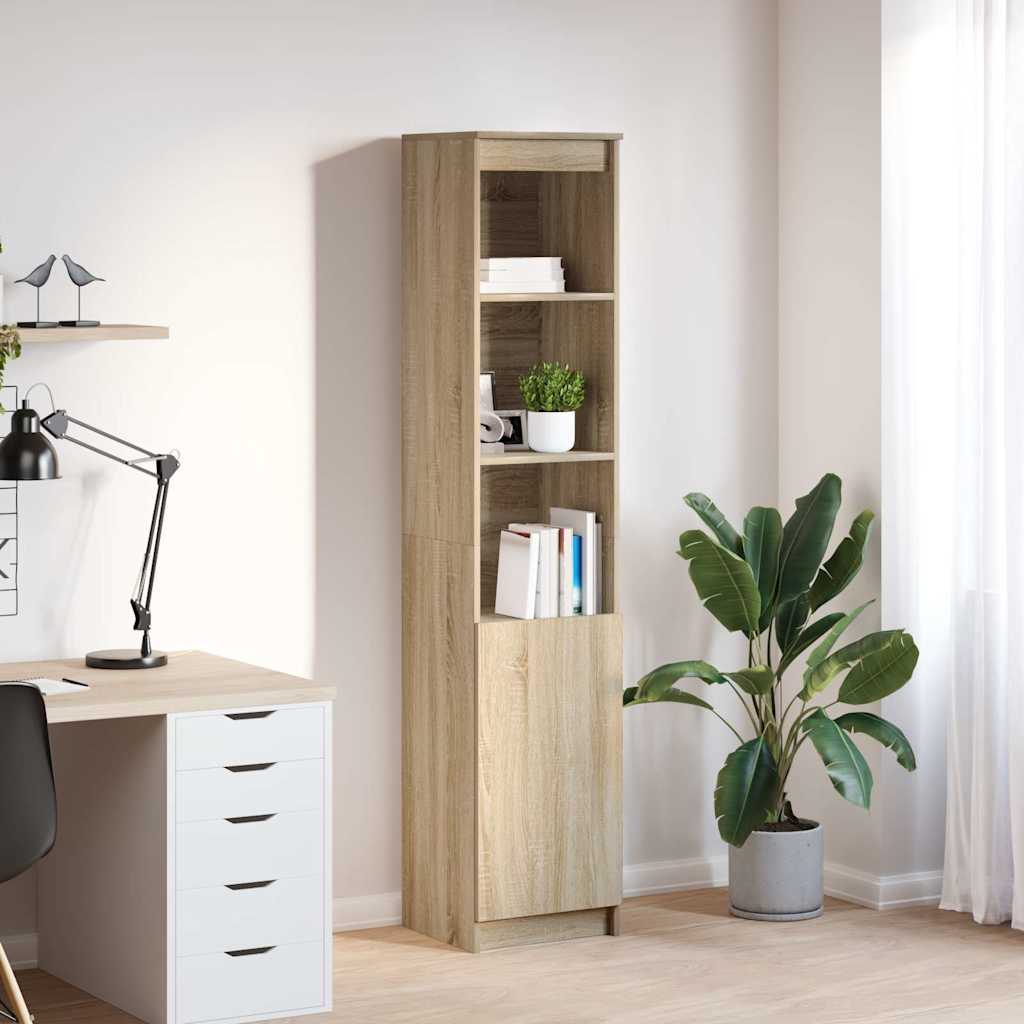 Highboard Sonoma tamm 37,5x35x180 cm Engineered Wood