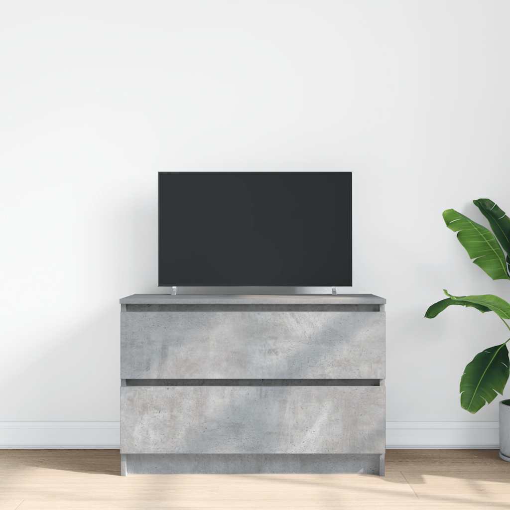 Telerikapp Betoonhall 80x35x54 cm tehispuit