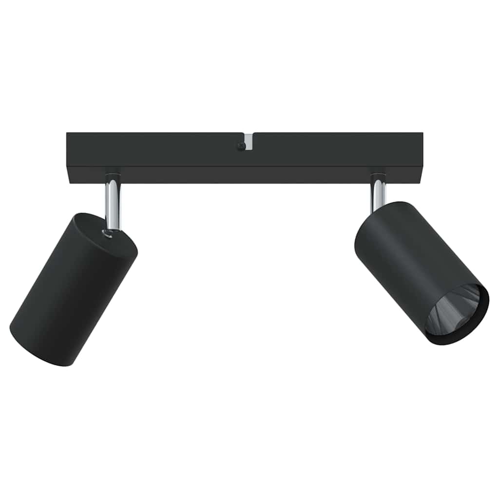 Lae kohtvalgusti prožektoritega Must 26 x 6 x 16 cm Metall
