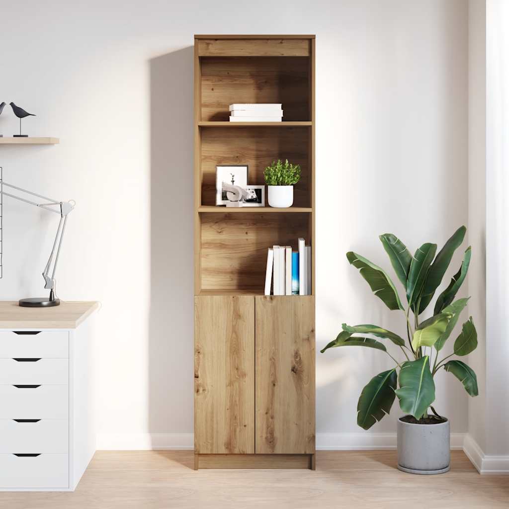Kõrglaud käsitööline tamm 50x35x180 cm tehnopuit