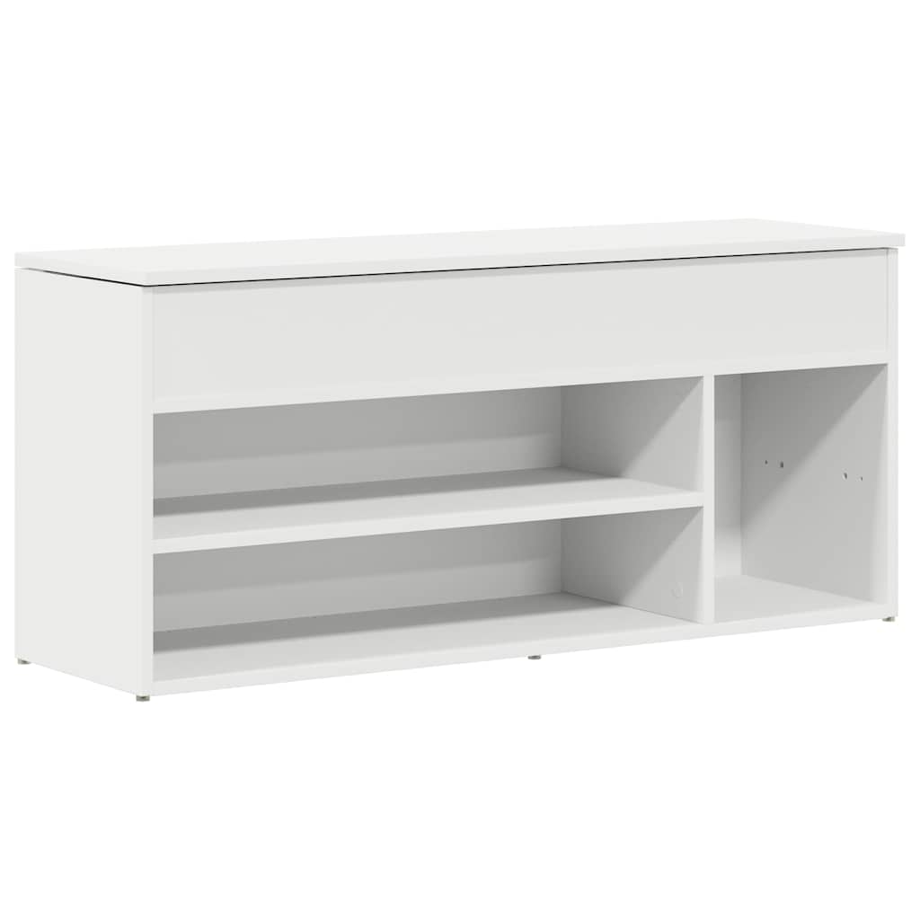 Kingapink Valge 102x30,5x45 cm Engineered Wood