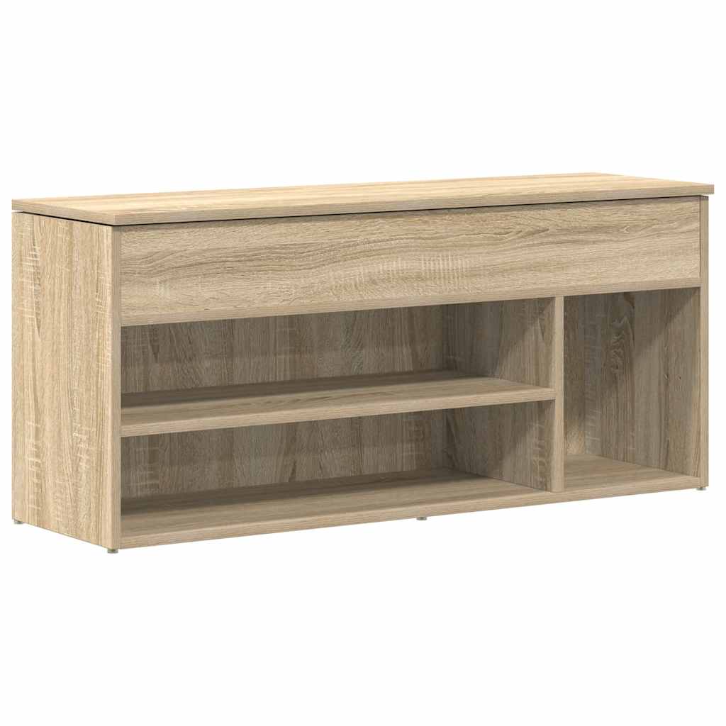 Jalatsipink, Sonoma tamm, 102x30,5x45 cm, tehispuit