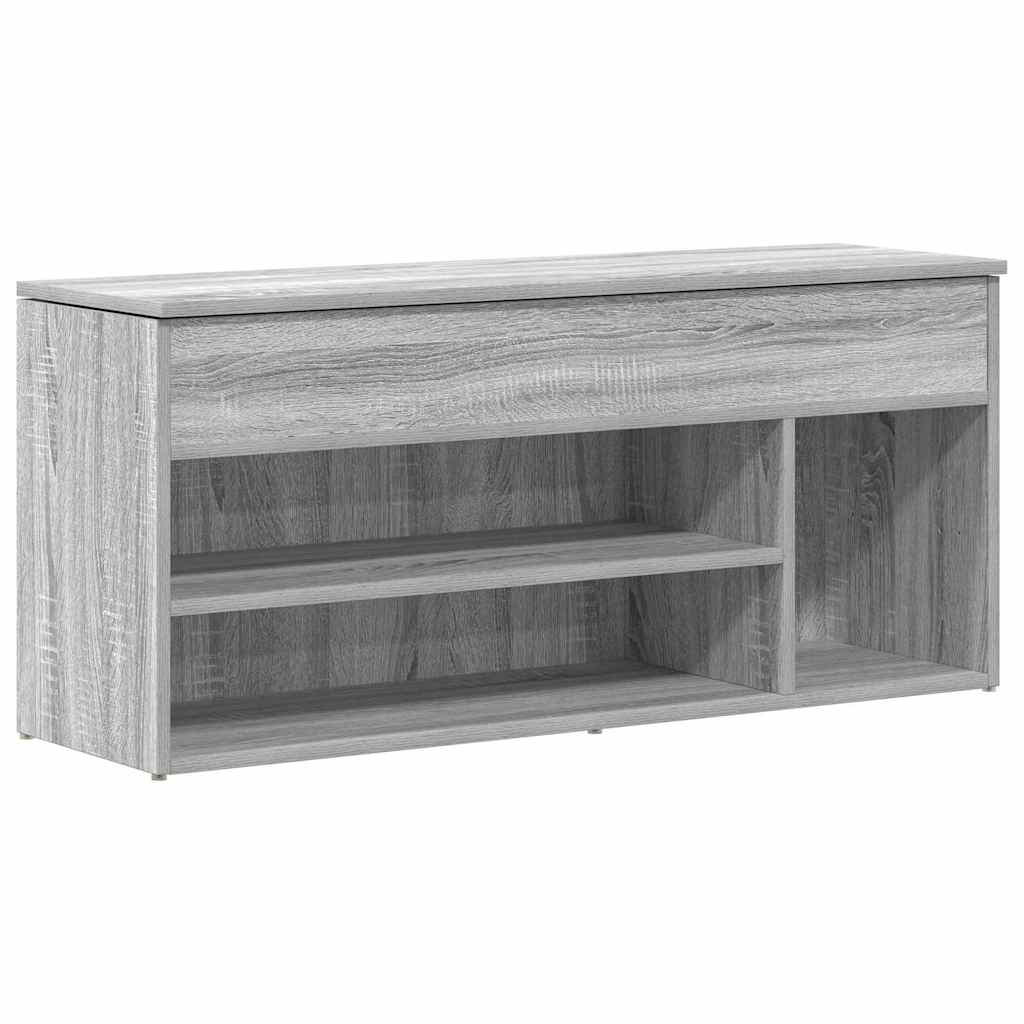 Jalatsipink, hall Sonoma tamm, 102x30,5x45 cm, tehispuit