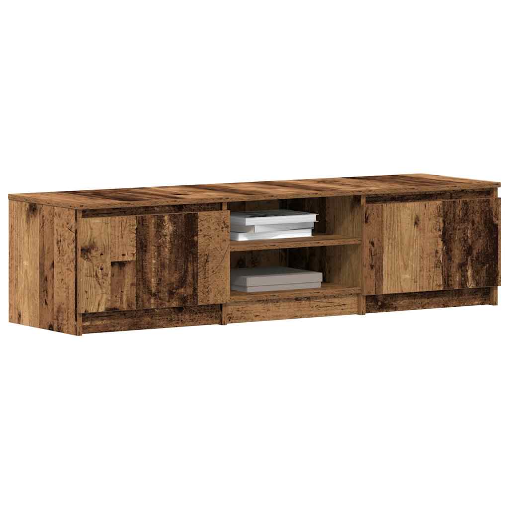 Telerikapp vanast puidust 140 x 40 x 36 cm, töödeldud puit