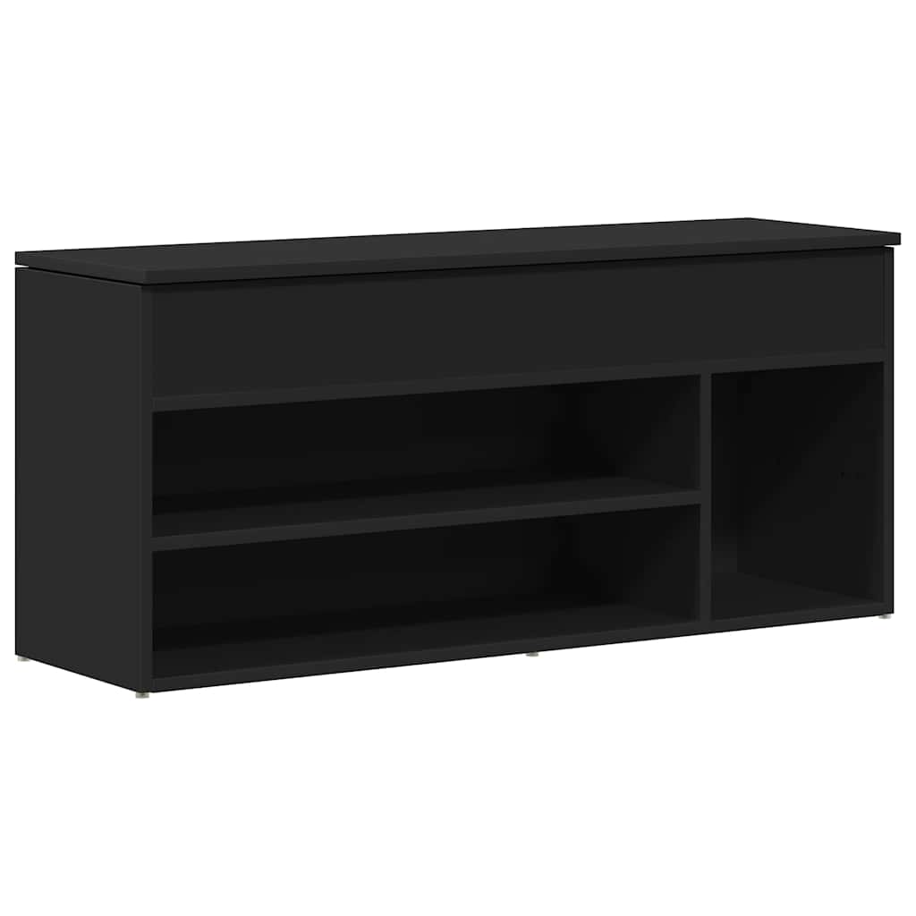 Kingapink Must 102x30,5x45 cm Engineered Wood