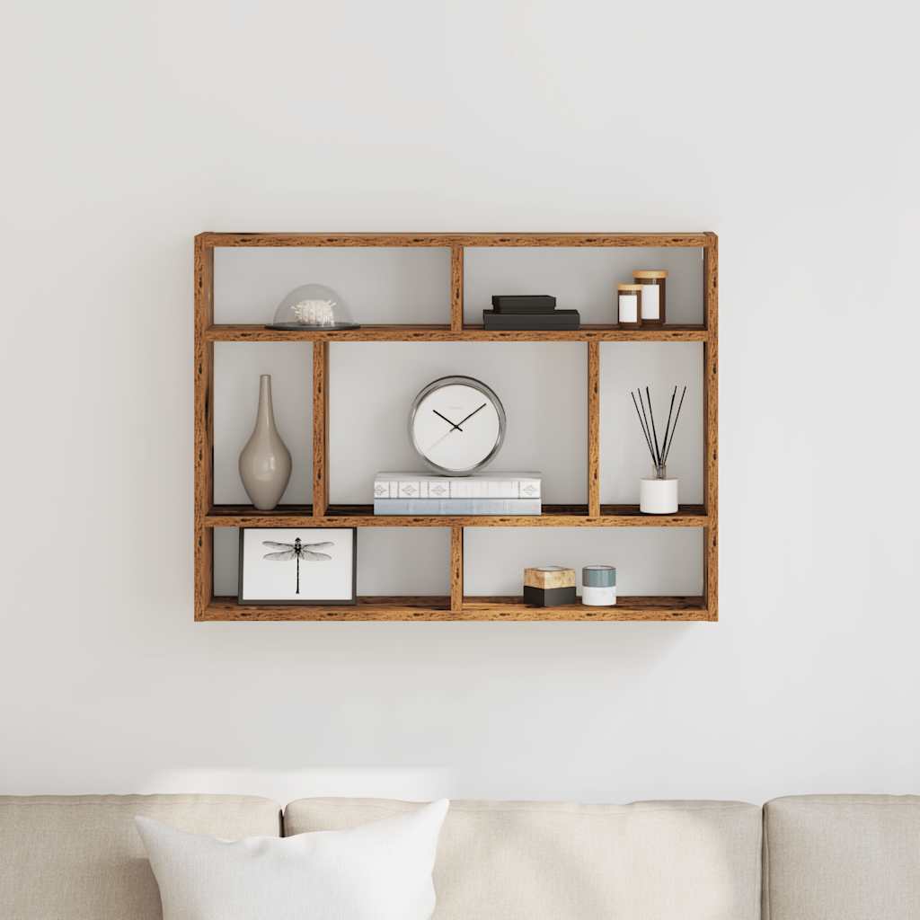 Seinariiul vanast puidust 75 x 16 x 55 cm töödeldud puidust