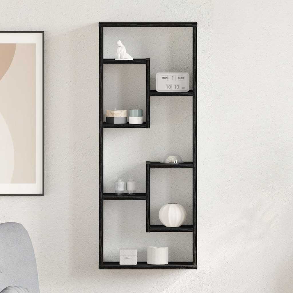 Seinariiul, must tamm, 36 x 16 x 90 cm, töödeldud puit
