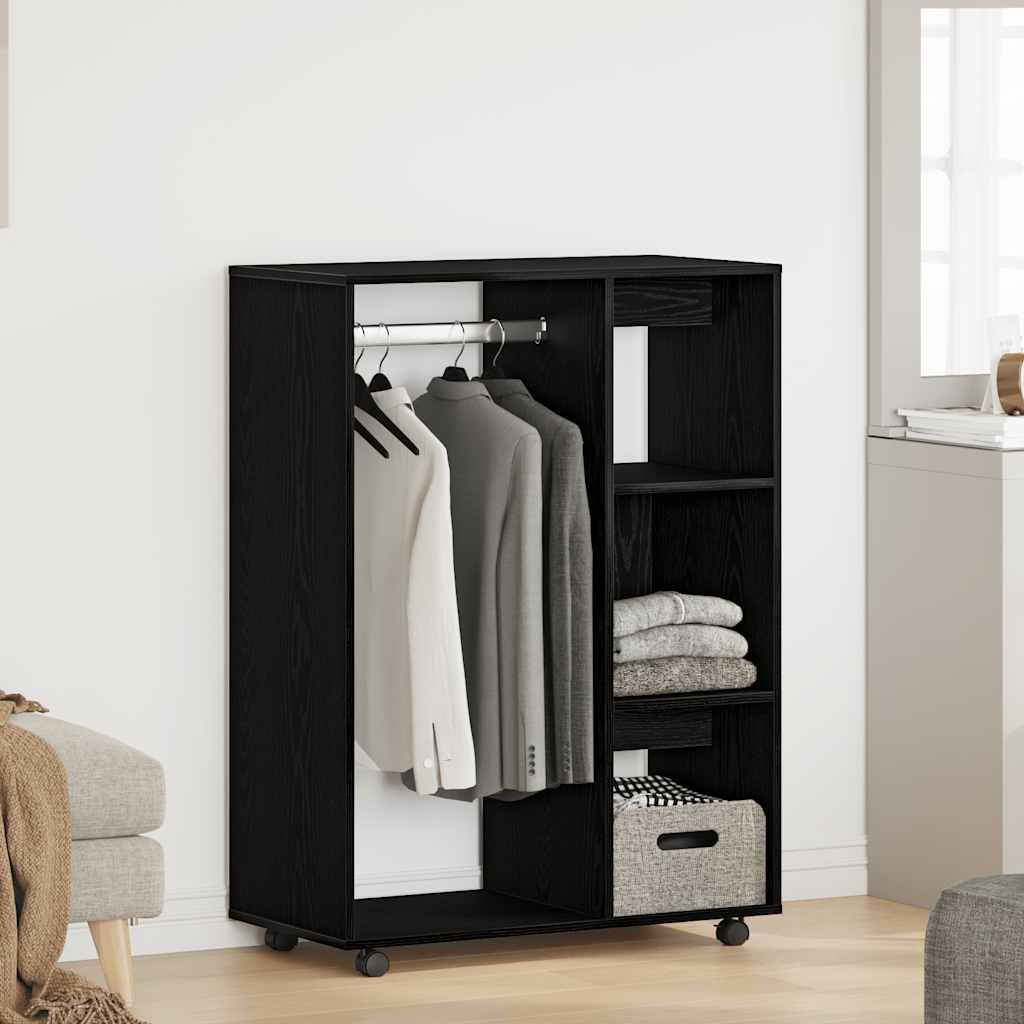Riidekapp must tamm 80x40x110 cm töödeldud puit