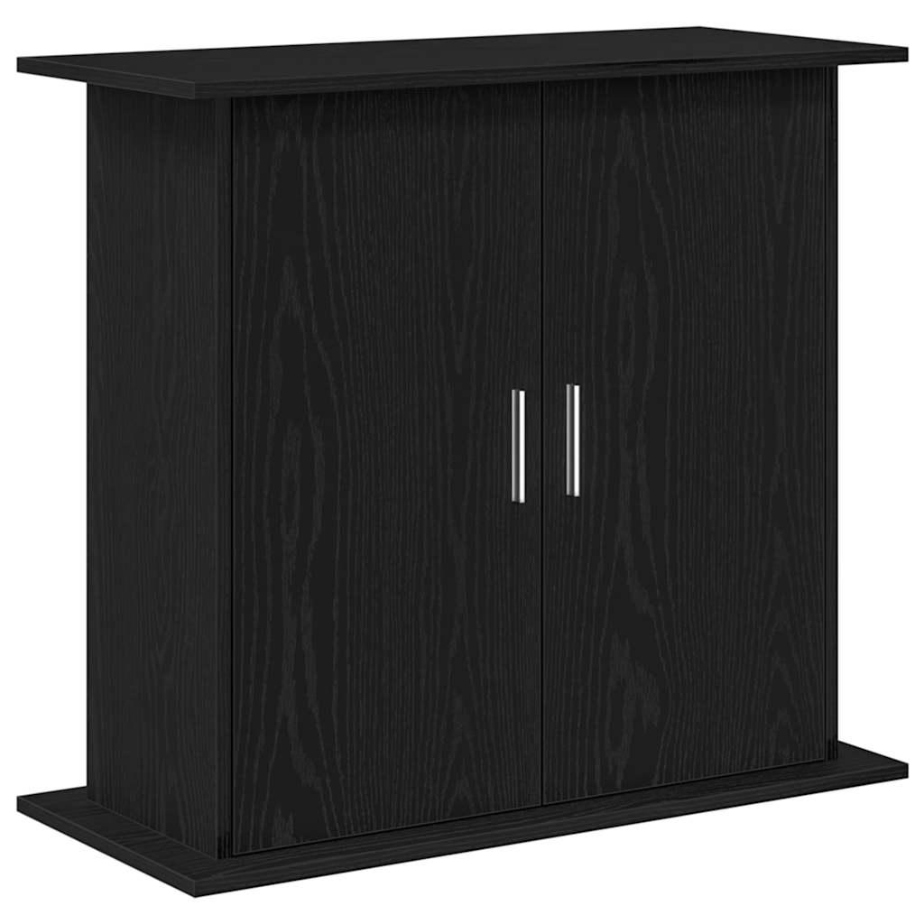 Akvaariumialus must tamm 81 x 36 x 73 cm töödeldud puit