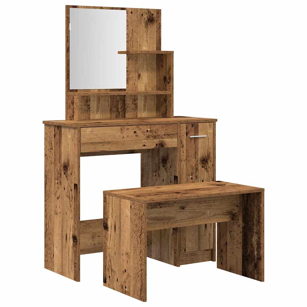Tualettlaua komplekt Old Wood Engineered Wood