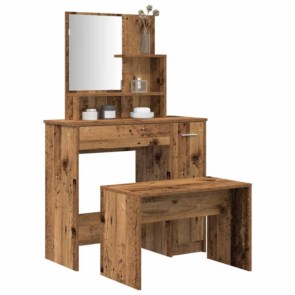 Tualettlaua komplekt Old Wood Engineered Wood