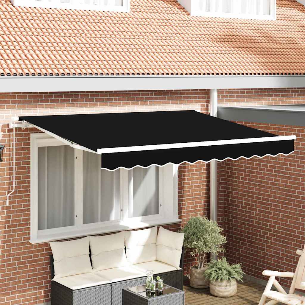 Markiisi varukangas 3x2,5 m Must Polüester
