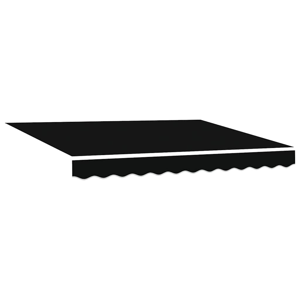 Markiisi varukangas 3x2,5 m Must Polüester