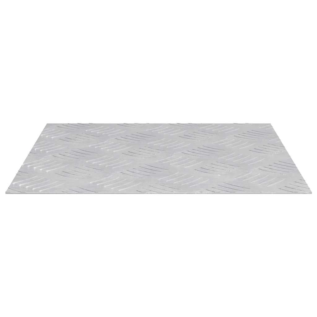 Astme katte 2 tk 40 x 40 cm Hõbedane Alumiinium Kandiline