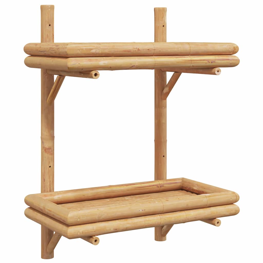 Seinariiul Seinale kinnitav Pruun 39 x 26 x 60 cm Bambus