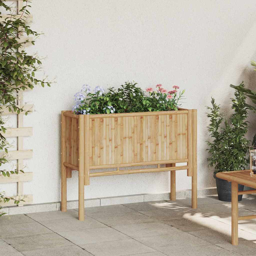 Kõrge peenar Pruun 90 x 35 x 70 cm Bambus