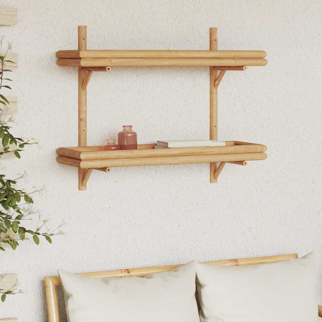 Seinariiul Seinale kinnitav Pruun 75 x 26 x 60 cm Bambus