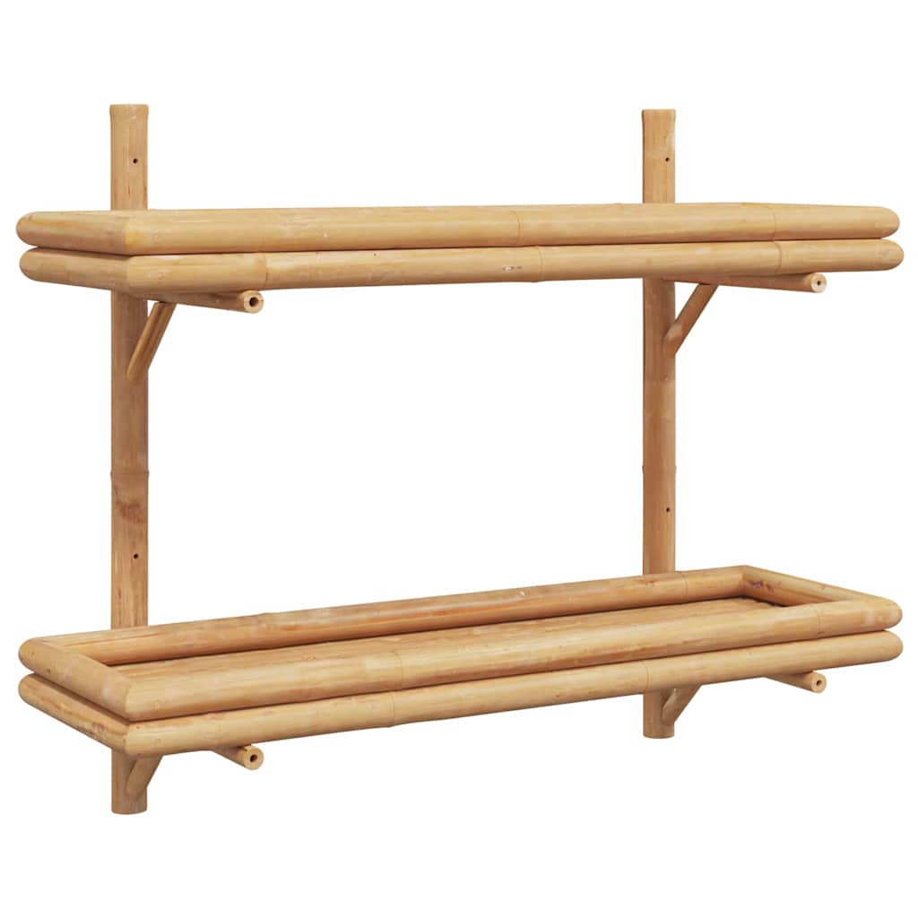Seinariiul Seinale kinnitav Pruun 75 x 26 x 60 cm Bambus