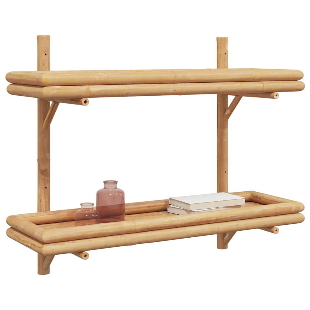 Seinariiul Seinale kinnitav Pruun 75 x 26 x 60 cm Bambus