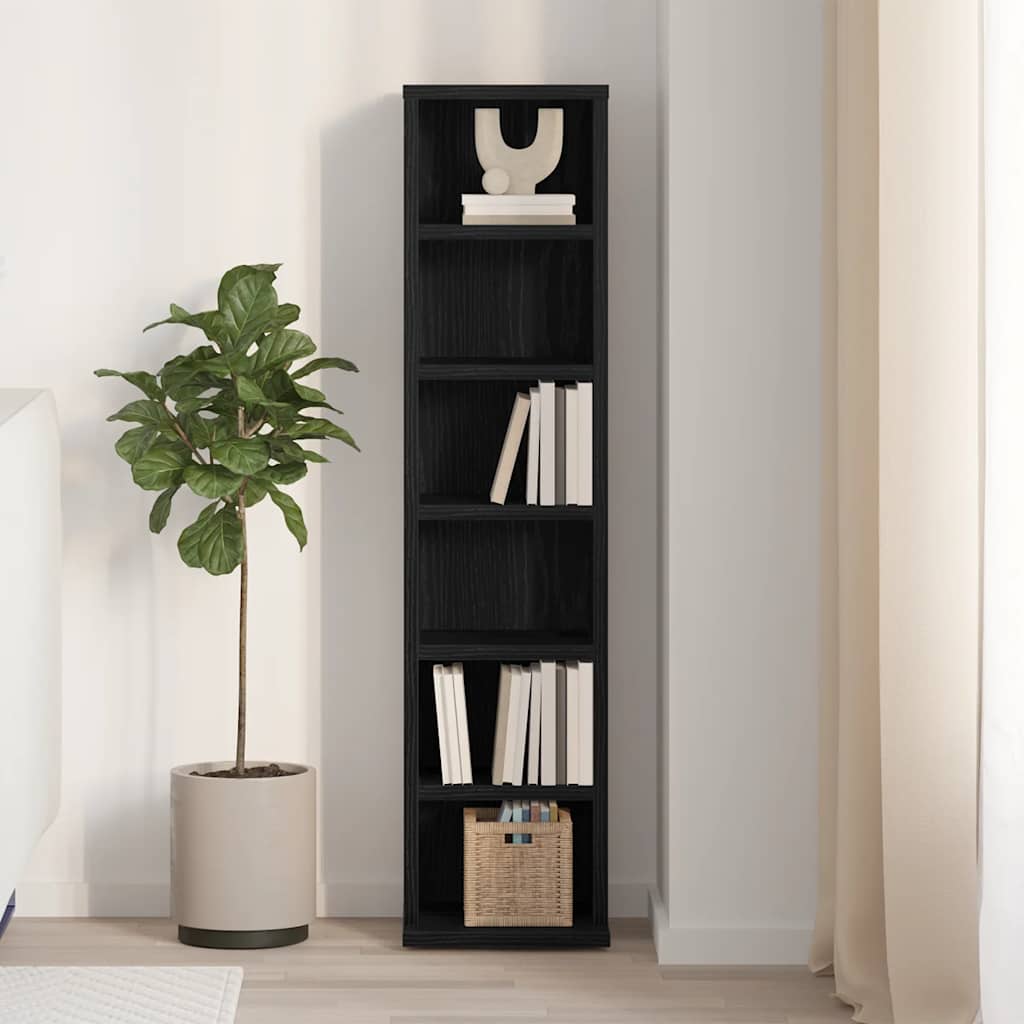 CD-kapp Must tamm 21x20x88 cm Engineered Wood