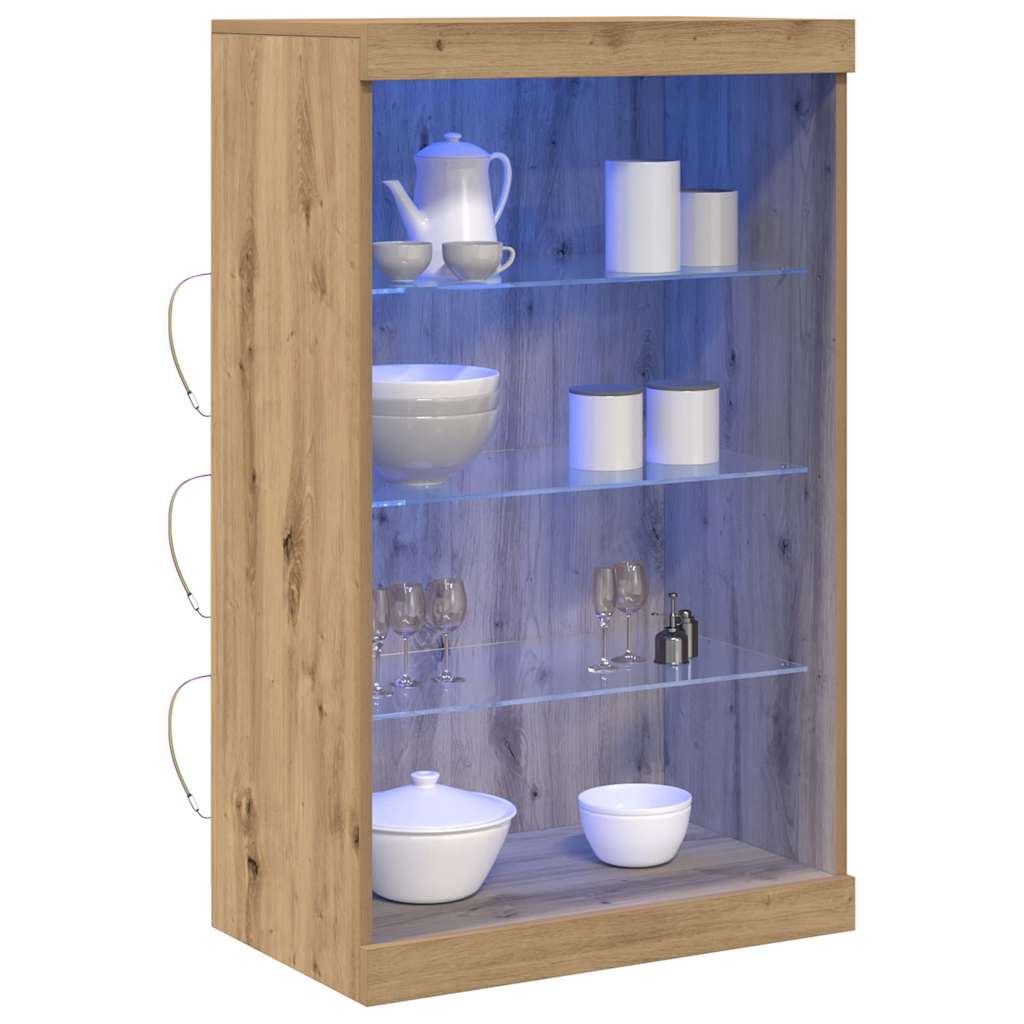 LED Kummuti Käsitööpuu 60,5 x 37 x 100 cm Tehispuit