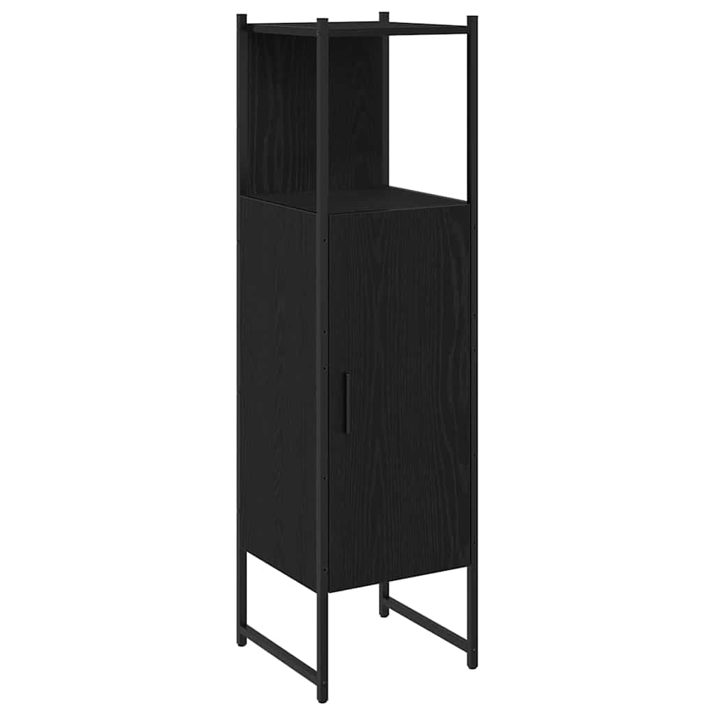 Vannitoa mööbleset Must tamm 33 x 33 x 120,5 cm Tehispuit