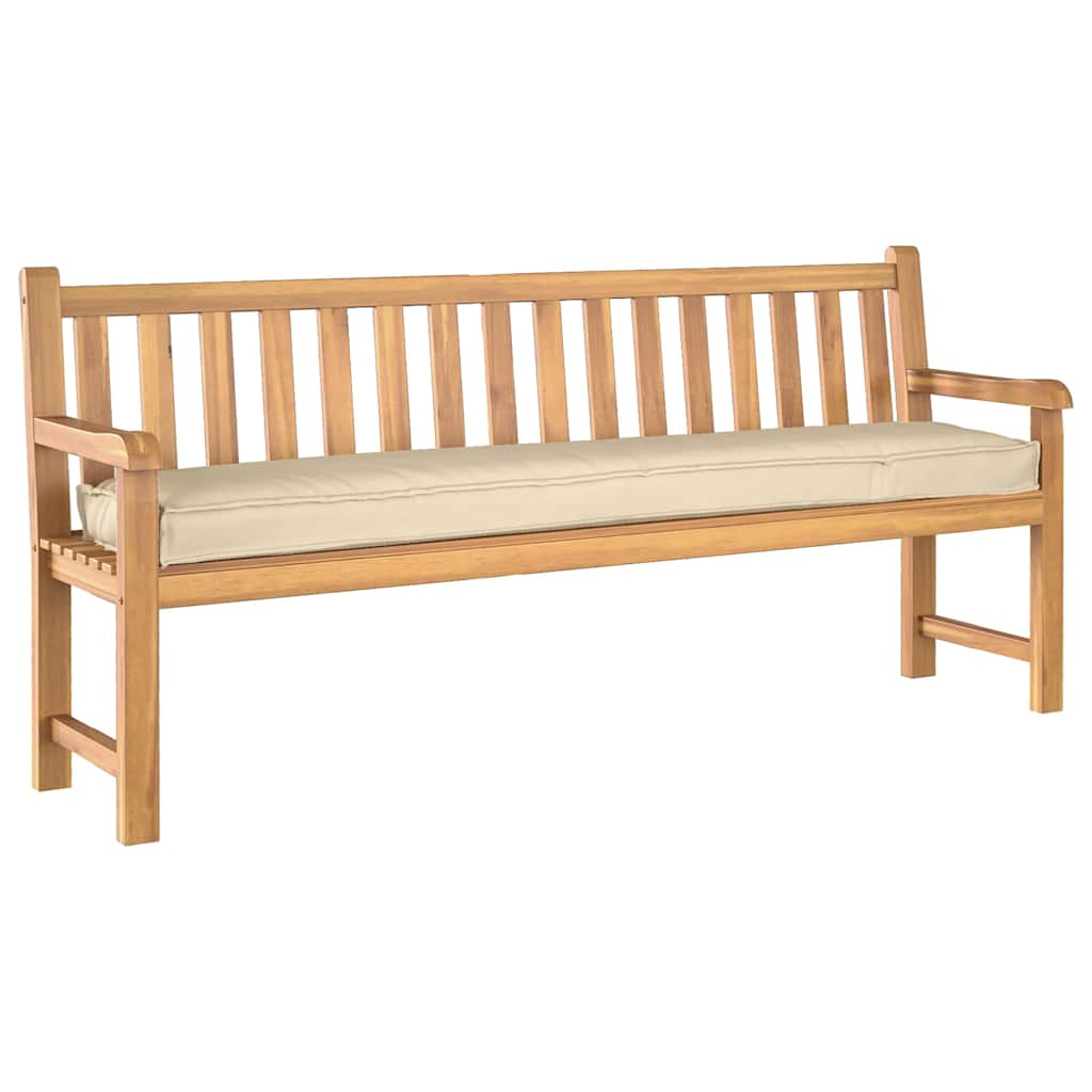 Palleti padi Beež 200 x 40 x 8 cm Oxfordi kangas