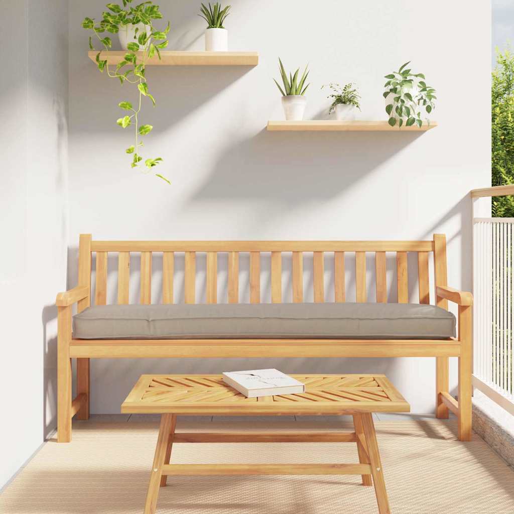 Palleti padi Oxfordi kangas Pruunikashall 200 x 40 x 8 cm