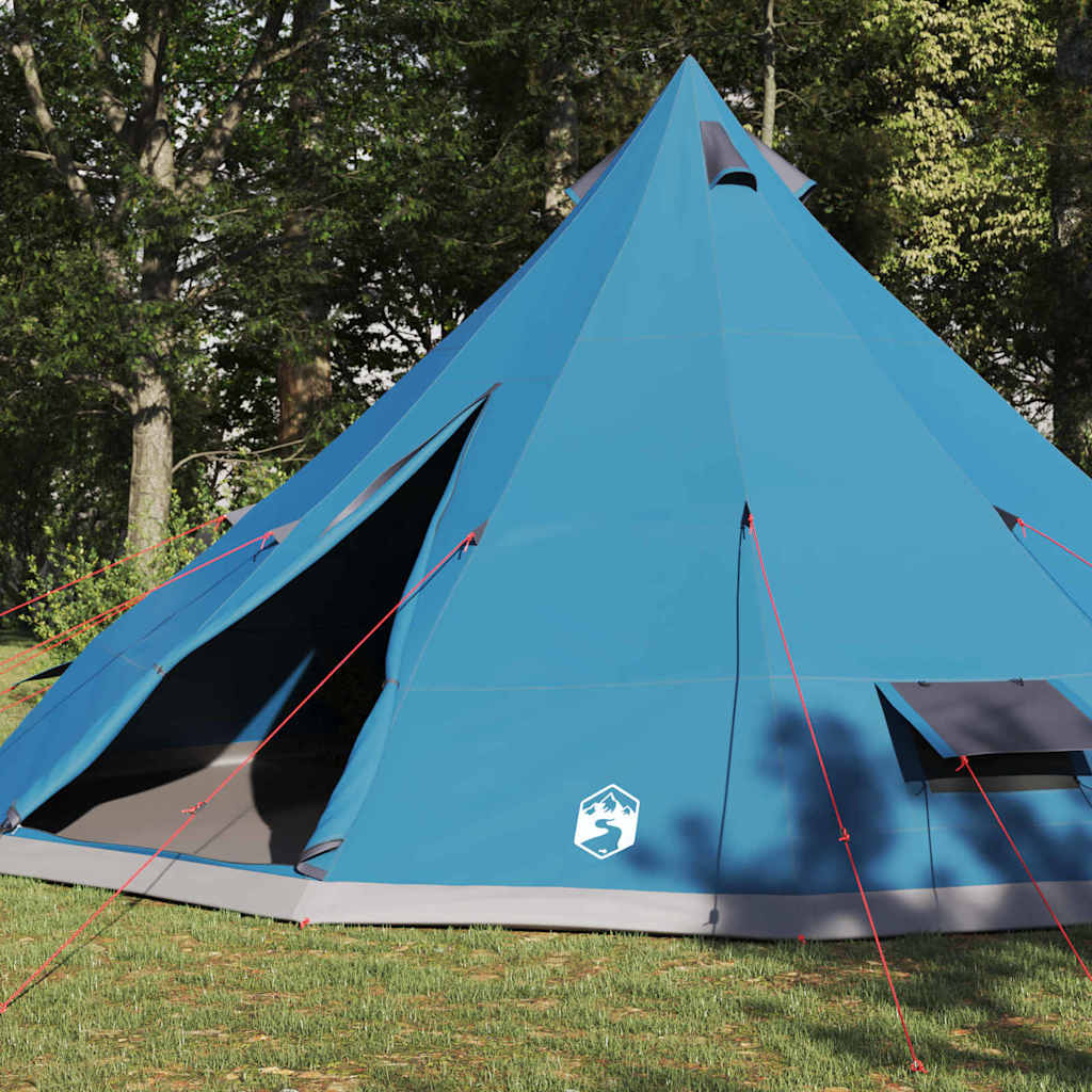 Tipi telk katusega ladustamisega Sinine 560 x 560 x 300 cm taft