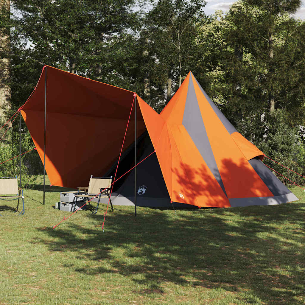 Tipi telk katusega Hall ja oranž 510 x 690 x 330 cm taft