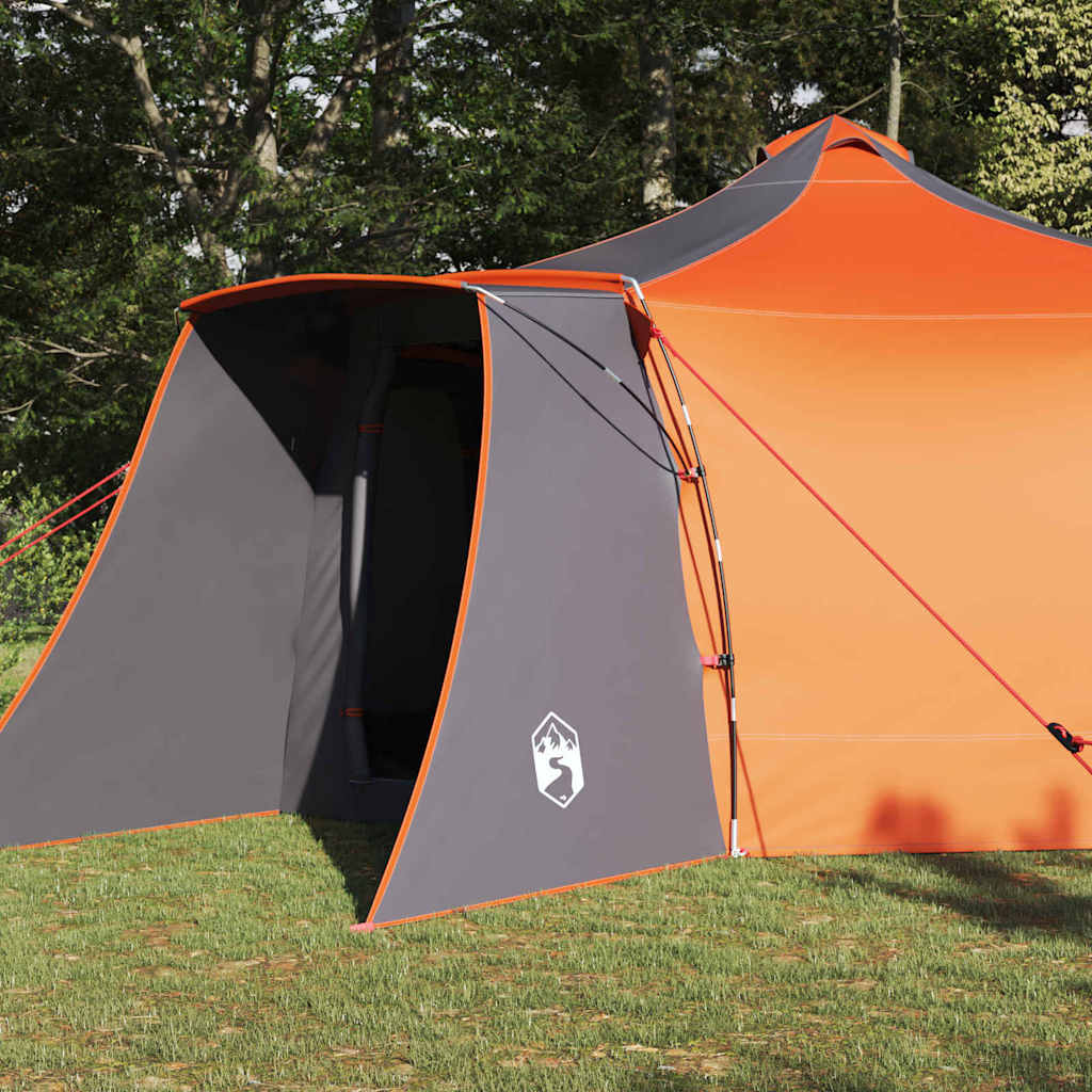 Tipi telk 8-kohaline Hall ja oranž taft