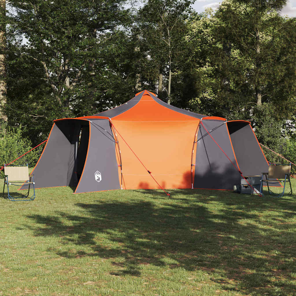 Tipi telk 8-kohaline Hall ja oranž taft