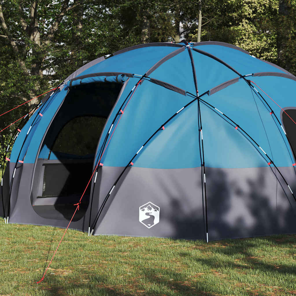 Kupolitelgid katusega Sinine 475 x 475 x 235 cm taft