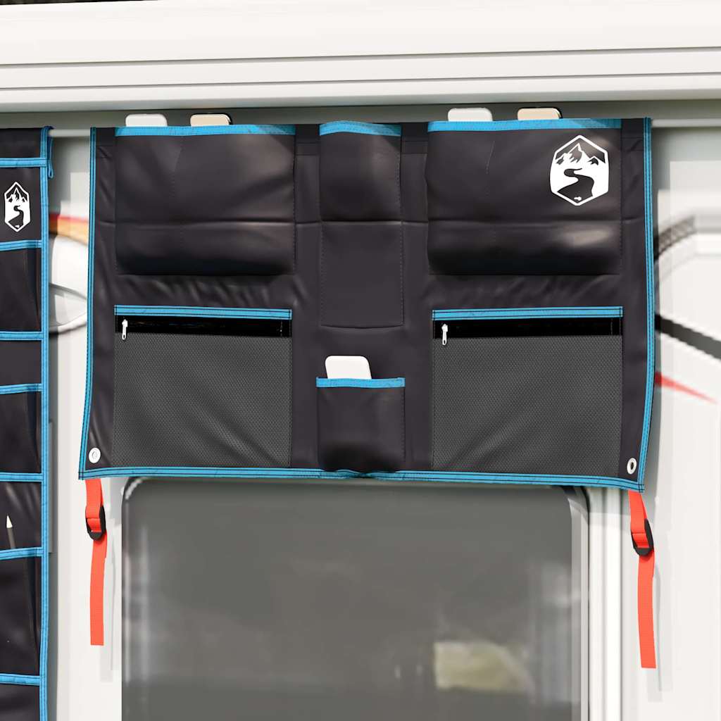 Hoiustamise kott ladustamisega Must ja Sinine 98 x 47 cm oxford
