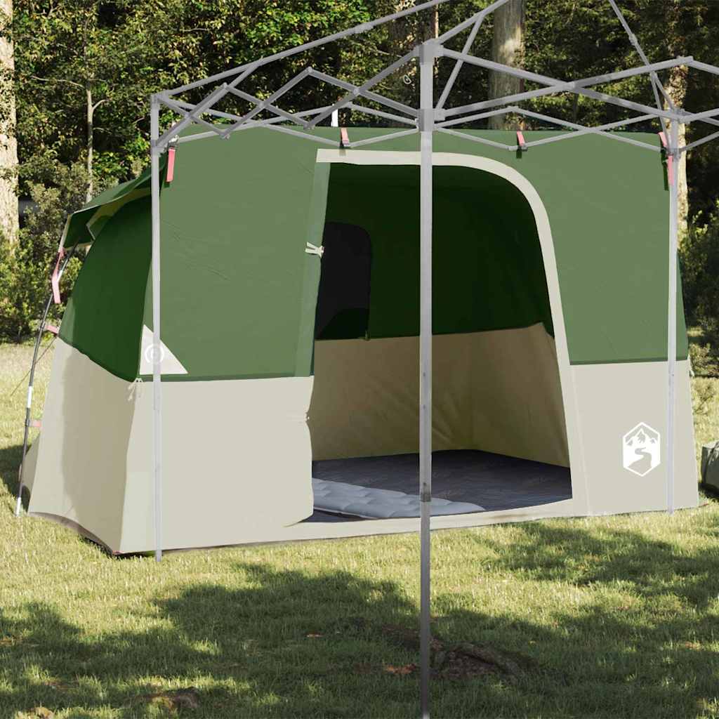 Sisetelk katusega Roheline 280 x 220 x 176 cm taft