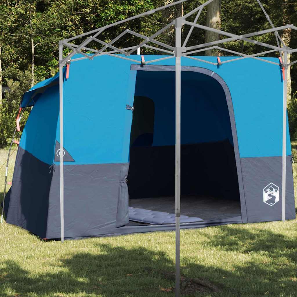 Sisetelk katusega ladustamisega Sinine 280 x 220 x 176 cm taft