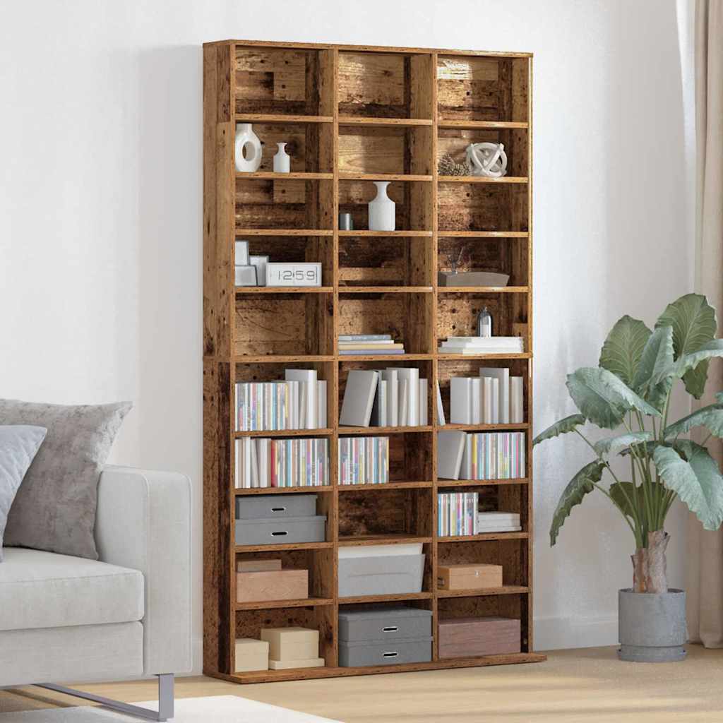 CD kapp Vana puit 101 x 23 x 177,5 cm Tehispuit