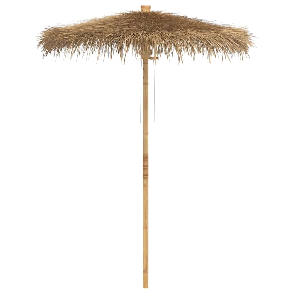 Tiki päikesevari banaanilehe varikatusega, 180 cm, bambus