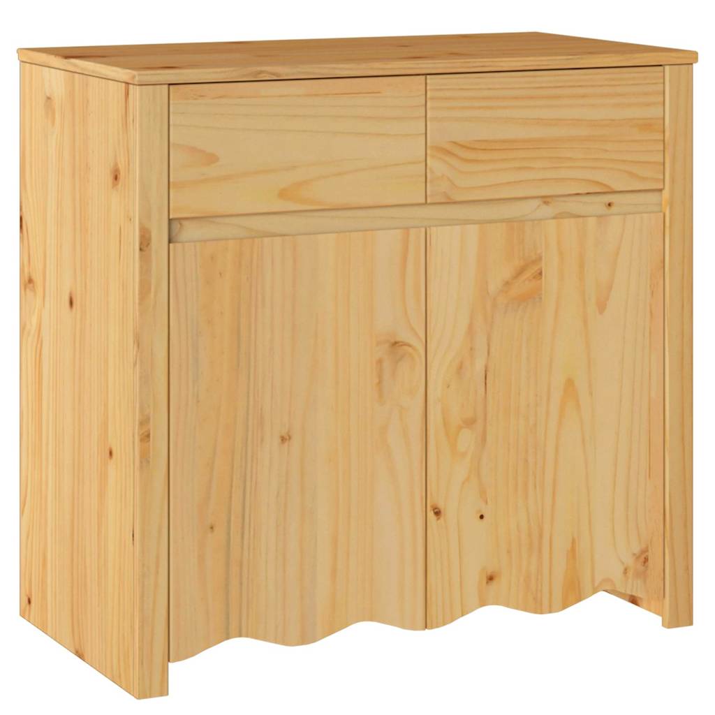 Kõide sahtliga Drammen Tamm 79 x 43 x 75.5 cm Männipuit