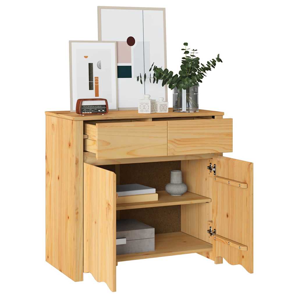 Kõide sahtliga Drammen Tamm 79 x 43 x 75.5 cm Männipuit