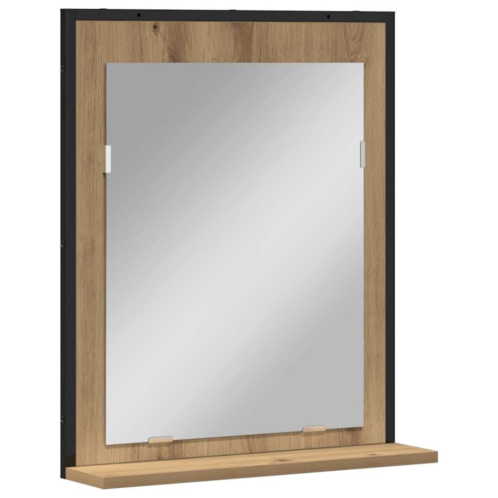 Peegel käsitöötamm 50 x 12 x 60 cm Klaas ja tehnoloogiline puit
