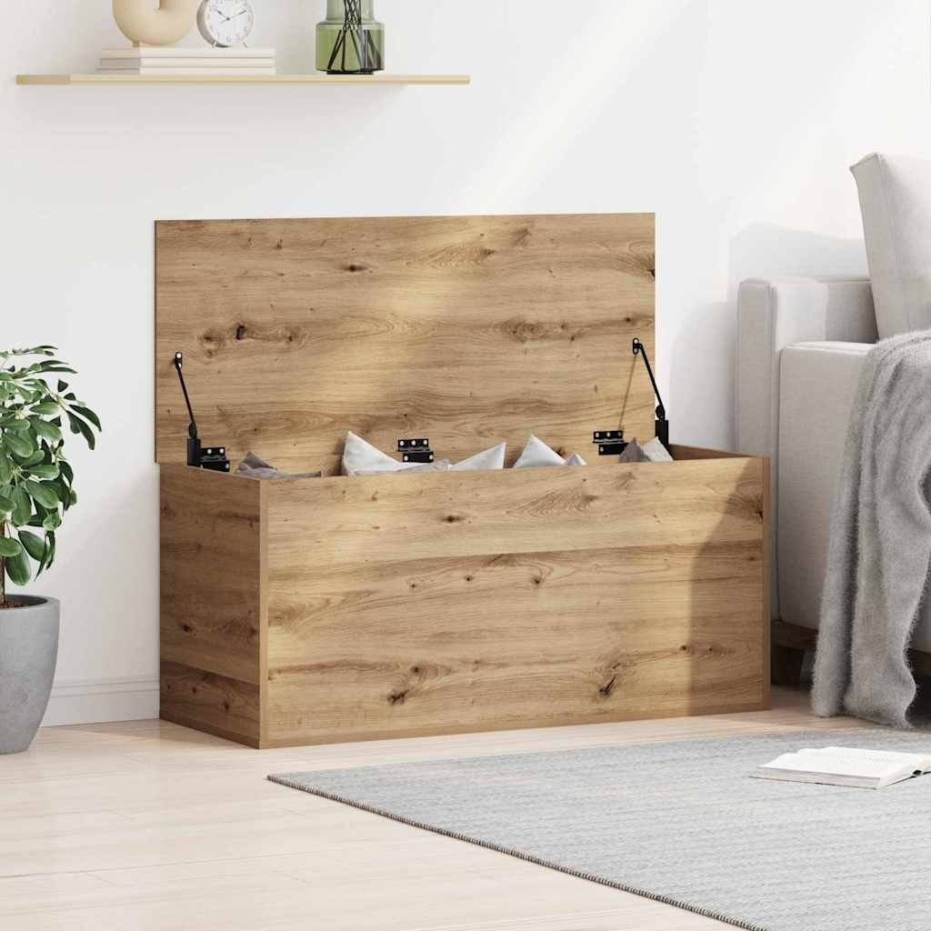 Salvestuskarp käsitöötamm 100 x 42 x 46 cm Tehispuit
