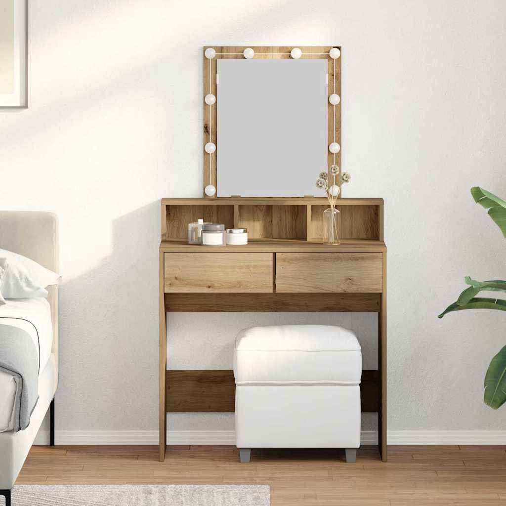 Dressing Table käsitöötamm 80 x 41 x 144.5 cm Tehispuit