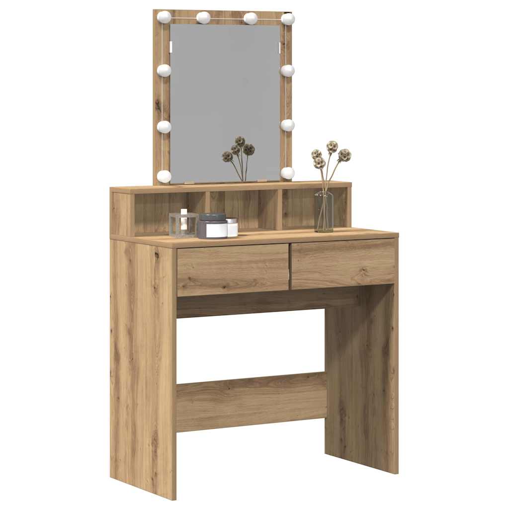 Dressing Table käsitöötamm 80 x 41 x 144.5 cm Tehispuit