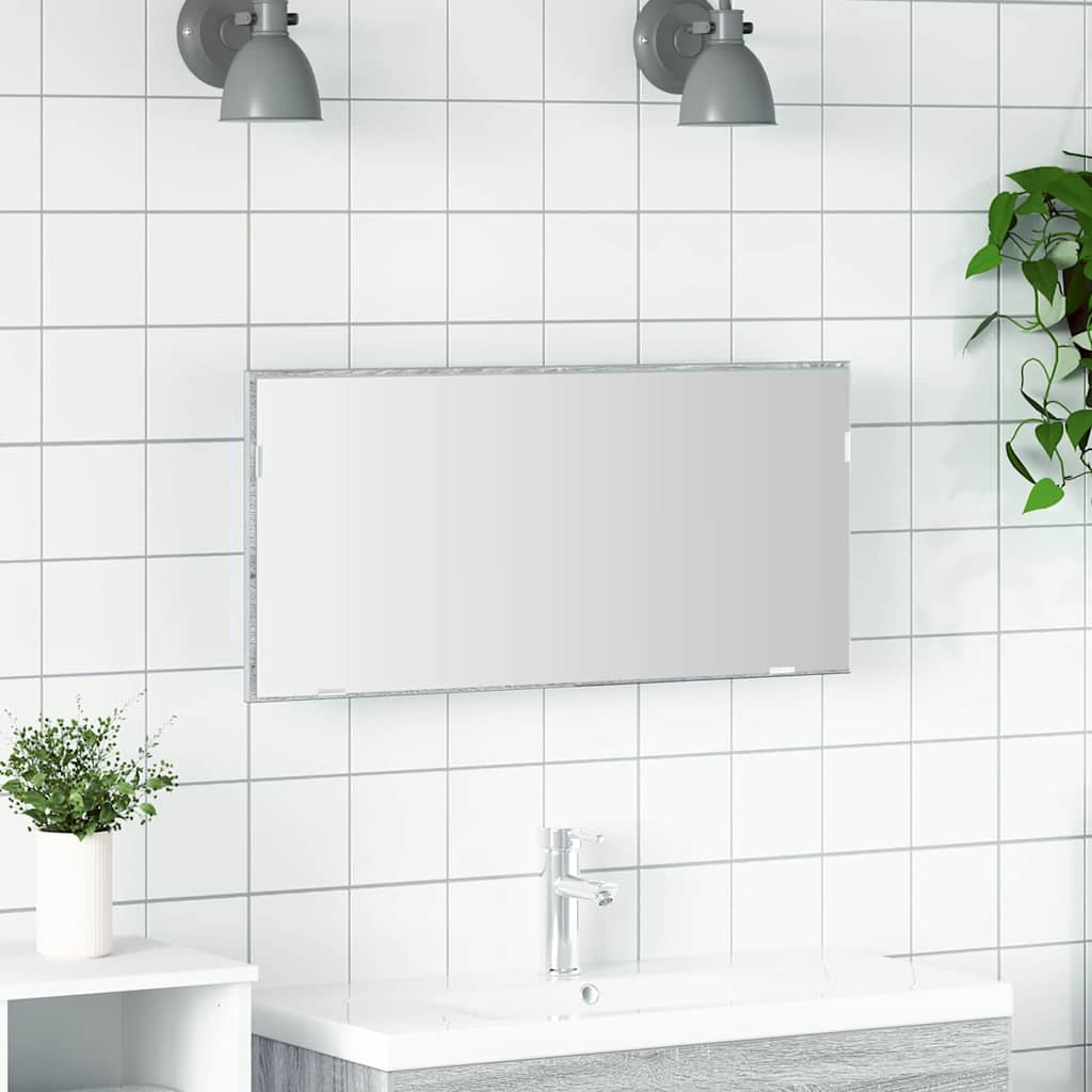 Peegel Kerge hall sonoma 80 x 37 cm