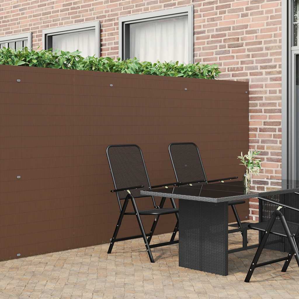 Aiapiire kahepoolne, pruun, 1,8 x 3 m, PVC